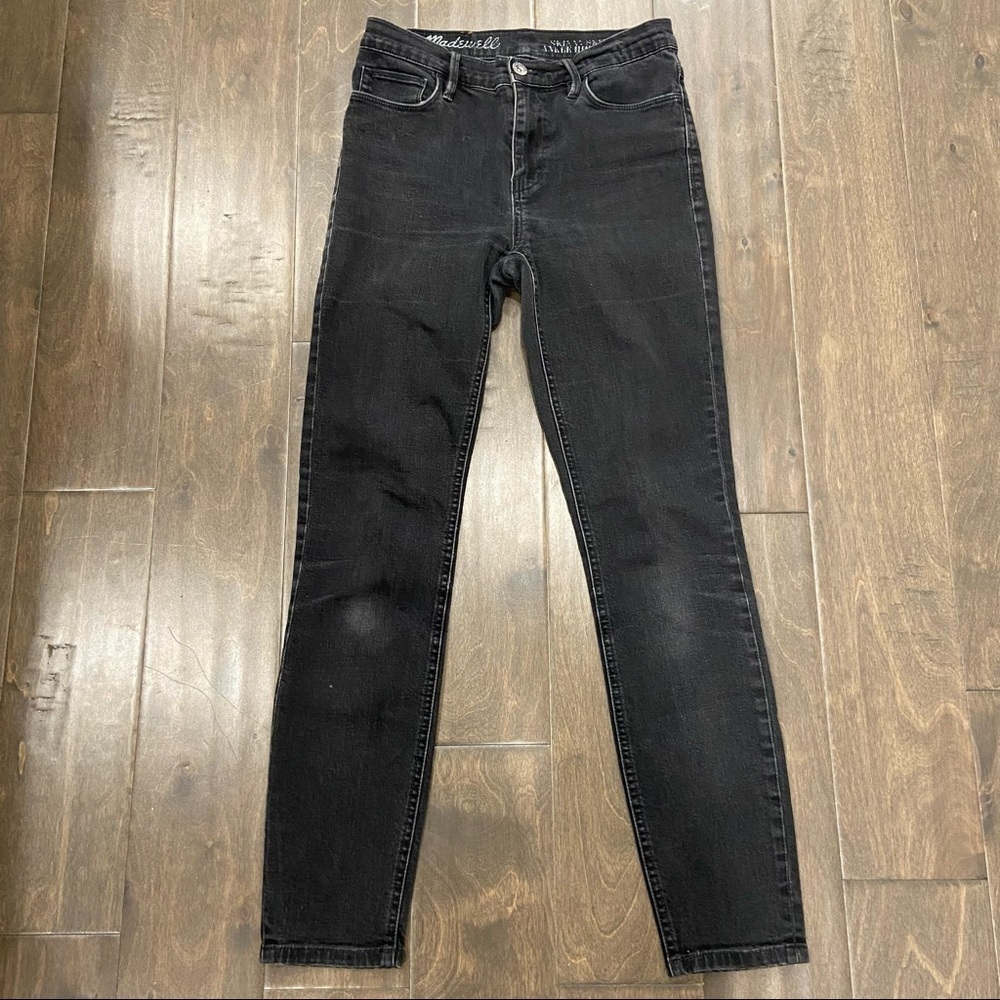 Madewell Skinny Skinny Ankle High Riser Gray Jeans size 26